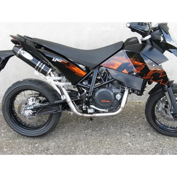 KTM lc4 690 Scarichi alti